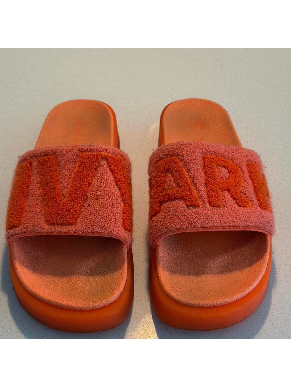 Adidas x Ivy Park Walking Slides Size 12